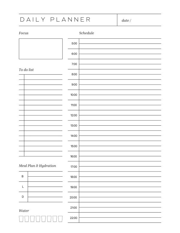 Floral (3rd Quarter) Real Estate Planner 2025