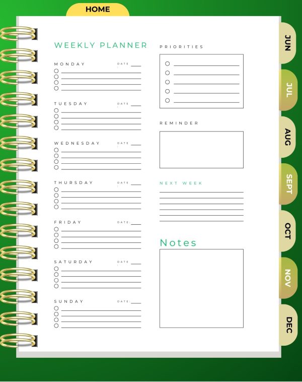 Real Estate Agent Mid-Year Digital Planner 2025