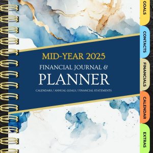 Mid-Year 2025 Blue and White Digital Financial Planner