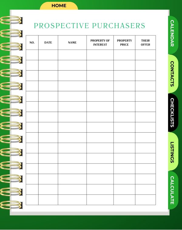 Real Estate Agent Mid-Year Digital Planner 2025
