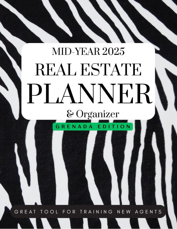 Floral (3rd Quarter) Real Estate Planner 2025